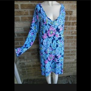 Lilly Pulitzer Kaisley Dual Neck Dress Sz XL NWT